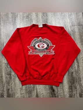 Vintage 90s Cincinnati Reds Crewneck Sweatshirt Velva Sheen
